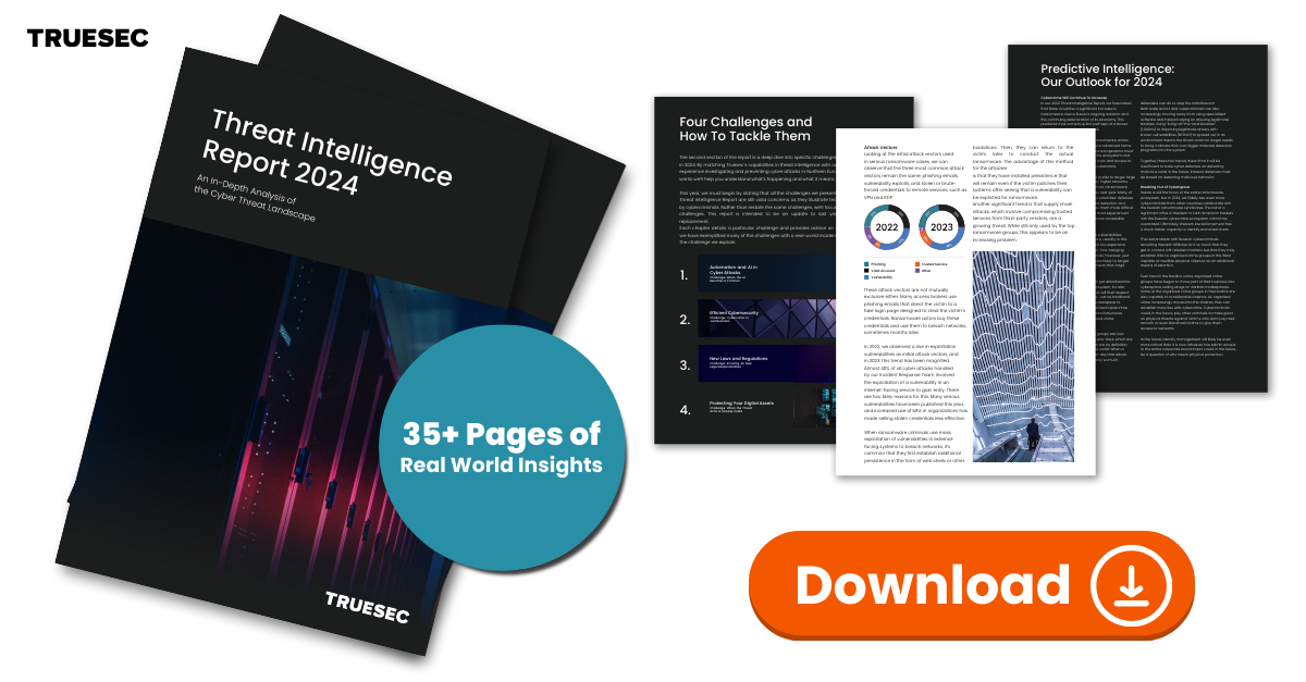 Download The Truesec Threat Intelligence Report 2024   Threat Intelligence Report 2024 Socialmedia A #keepProtocol